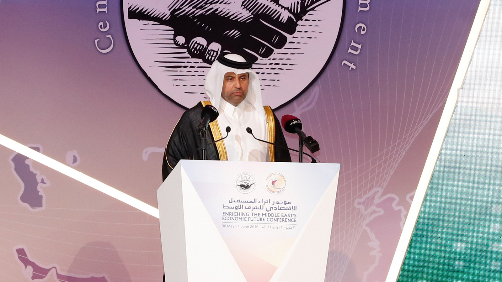 ‪الشيخ أحمد بن جاسم آل ثاني: دولة قطر تسعى كي تظل نموذجا للاعتدال والتسامح‬ (الجزيرة)