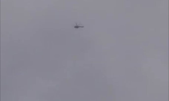 تحليق مكثف للطيران المروحي والحربي بسماء حلب