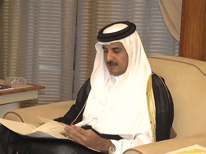 أمير دولة قطر الشيخ تميم آل ثاني