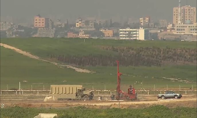 إسرائيل تعتزم بناء جدار تحت الأرض بحدود غزة