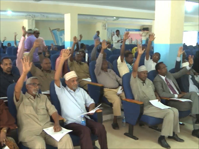 جلسة سابقة للبرلمان الصومالي (الجزيرة نت)