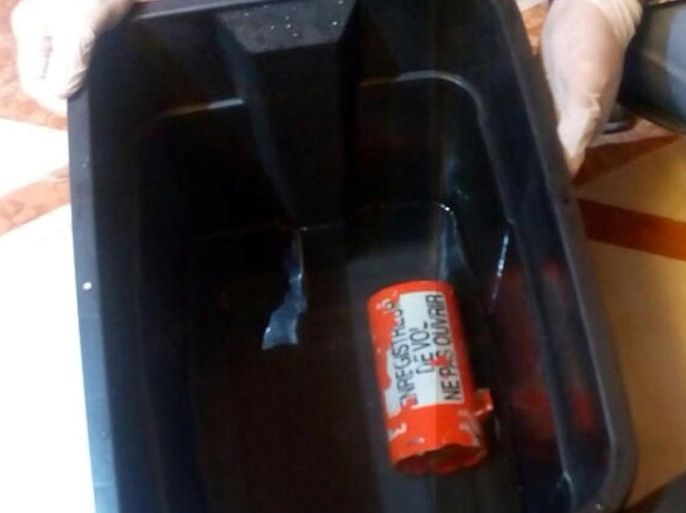A flight recorder retrieved from the crashed EgyptAir flight MS804 is seen in this undated picture issued June 17, 2016. EGYPTIAN AVIATION MINISTRY via REUTERS ATTENTION EDITORS - THIS IMAGE WAS PROVIDED BY A THIRD PARTY. REUTERS IS UNABLE TO INDEPENDENTLY VERIFY THIS IMAGE. EDITORIAL USE ONLY. NO RESALES. NO ARCHIVE. THIS PICTURE WAS PROCESSED BY REUTERS TO ENHANCE QUALITY. AN UNPROCESSED VERSION WILL BE PROVIDED SEPARATELY. TPX IMAGES OF THE DAY