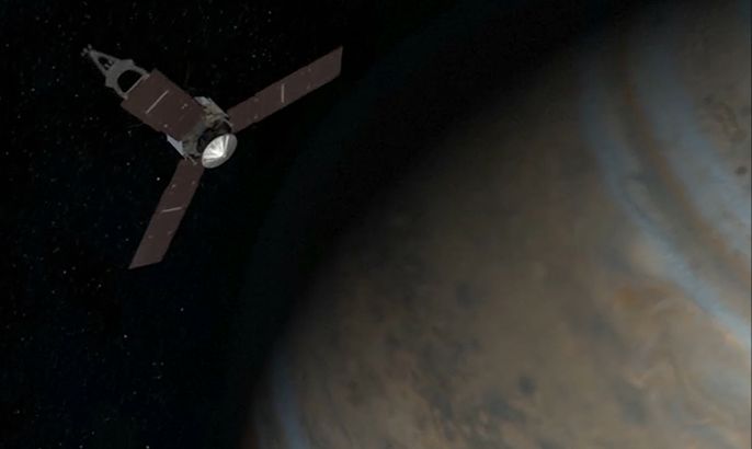 ناسا تعلن اقتراب وصول "جونو" إلى مدار المشتري