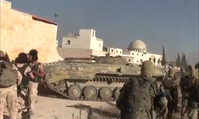 فيديو من معارك فك الحصار عن حلب