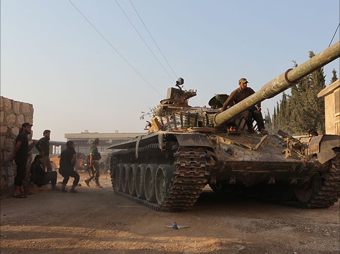 صور خاصة للجزيرة من معارك حلب الـأخيرة تظهر بعض أسلحة جيش الفتح