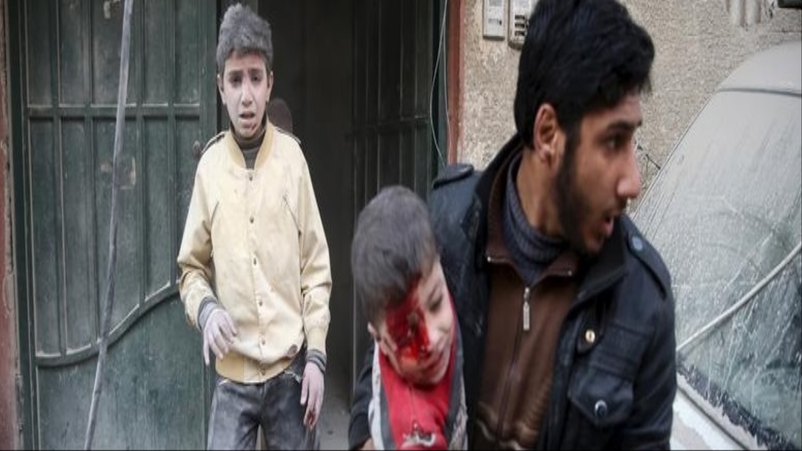 ‪قتل البراءة في أطفال سوريا‬ قتل البراءة في أطفال سوريا (رويترز)