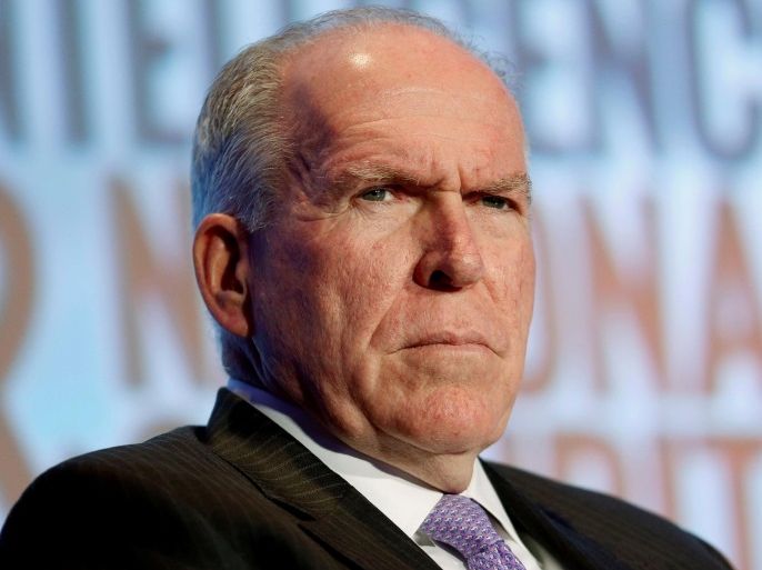 Central Intelligence Agency (CIA) Director John Brennan participates in a session at the third annual Intelligence and National Security Summit in Washington, U.S., September 8, 2016. REUTERS/Gary Cameron
