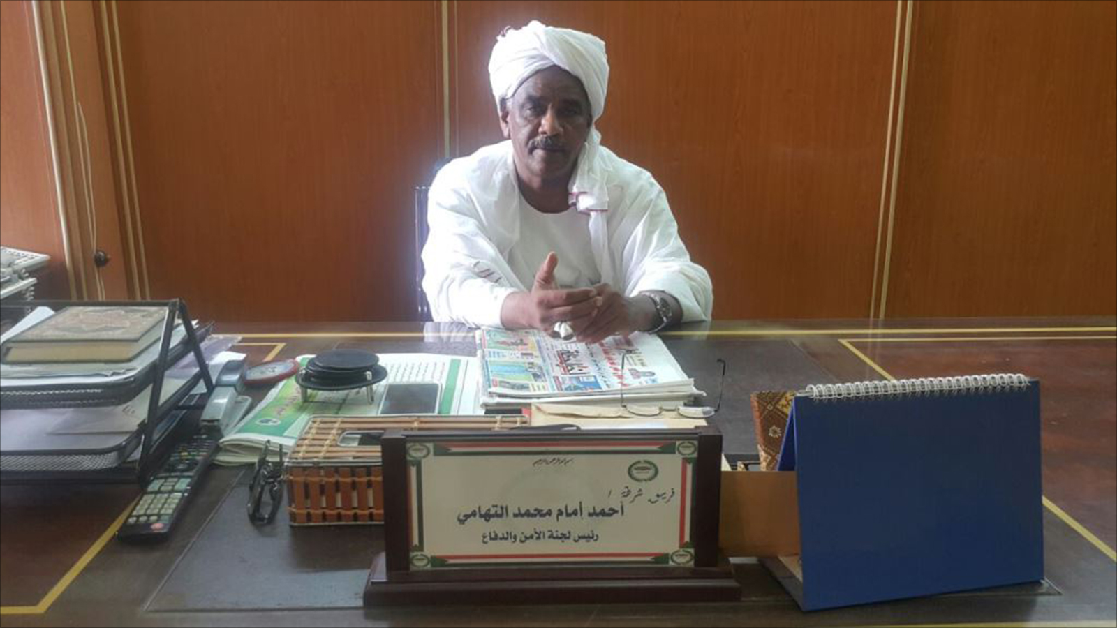 التهامي دعا جوبا إلى طرد المعارضة السودانية (الجزيرة)