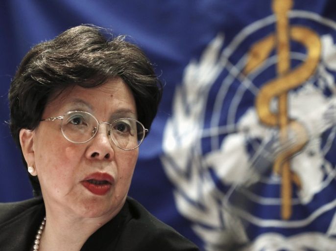 World Health Organisation (WHO) Director-General Margaret Chan listens to a reporter's question during a news conference in Seoul, South Korea, June 18, 2015. To match Special Report HEALTH-WHO/LEADER REUTERS/Kim Hong-Ji/File Photo