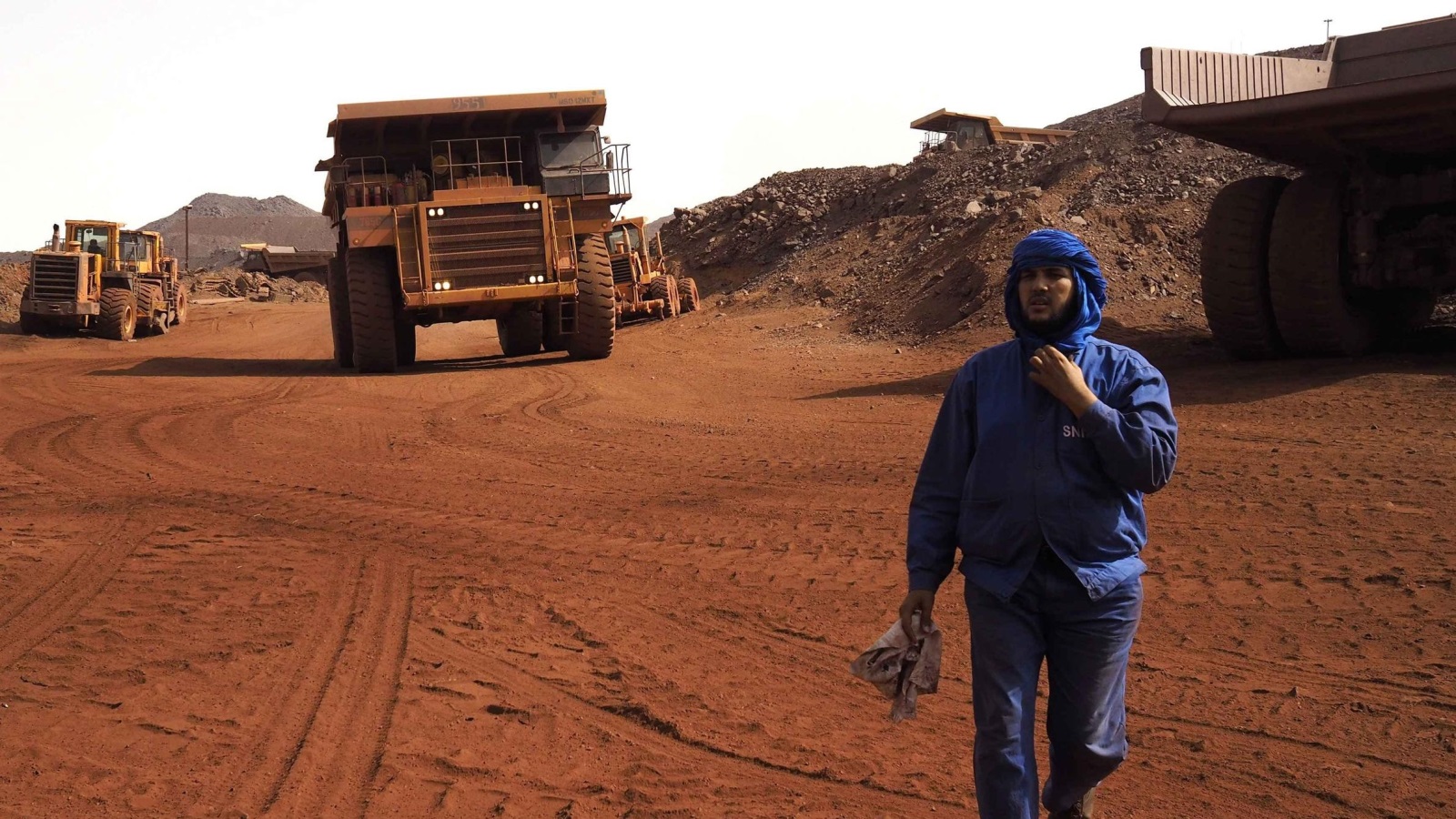 ‪معادن الحديد والنحاس تتركز في ولاية زويرات شمال موريتانيا‬ (رويترز)