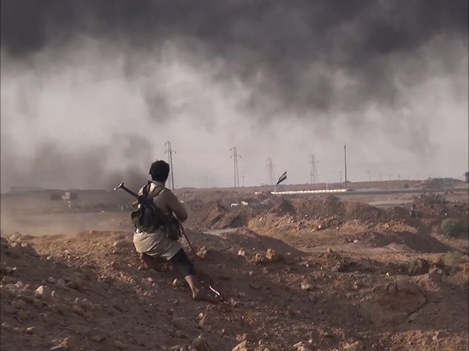 تنظيم الدولة يقتحم مواقع للقوات العراقية بالرطبة
