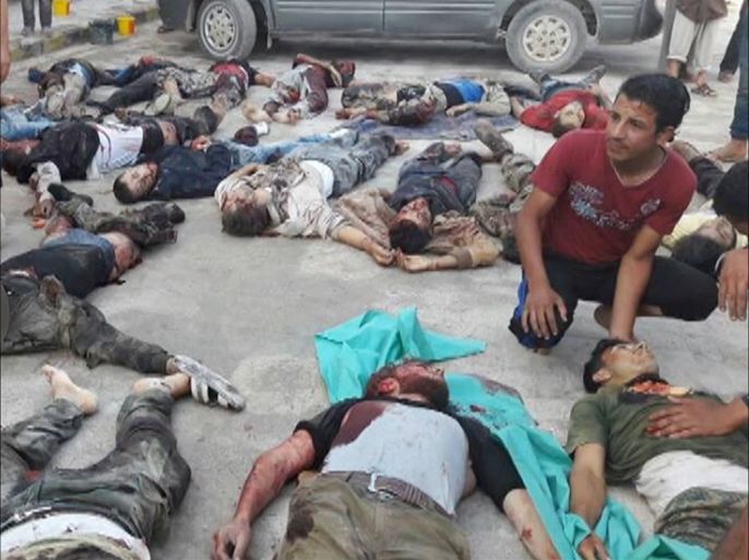 ارتفاع حصيلة ضحايا انفجار أطمة بريف إدلب إلى 25 قتيلاً وتنظيم الدولة يتبنى الهجوم
