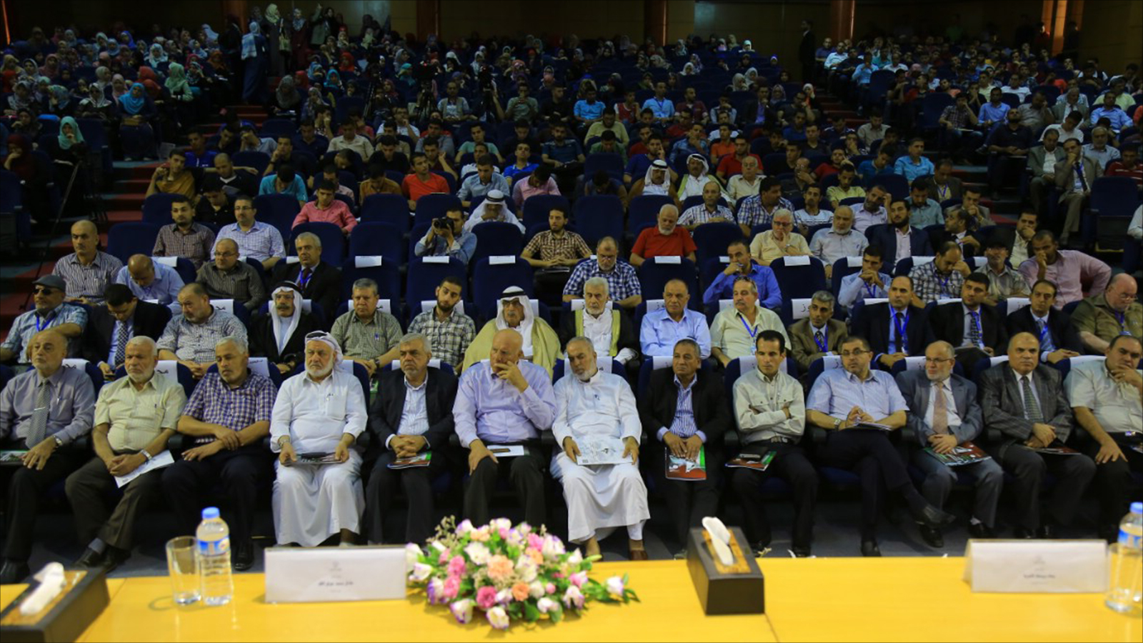 ‪جانب من الحضور لمراسم افتتاح المؤتمر‬  (الجزيرة)