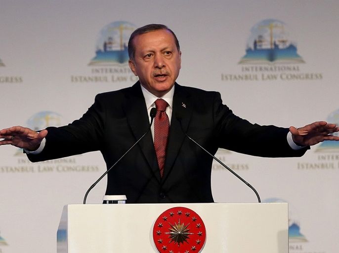 أردوغان قال إن تركيا تسعى لإفشال صراع مذهبي يراد افتعاله بغطاء من معركة الموصل