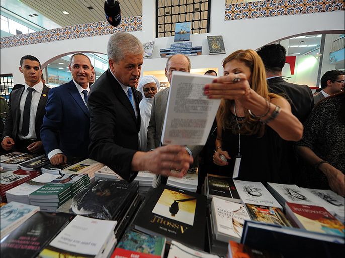 رئيس الوزراءعبد المالك سلال يفتتح رسميا الدورة21 لمعرض الجزائر الدولي للكتاب