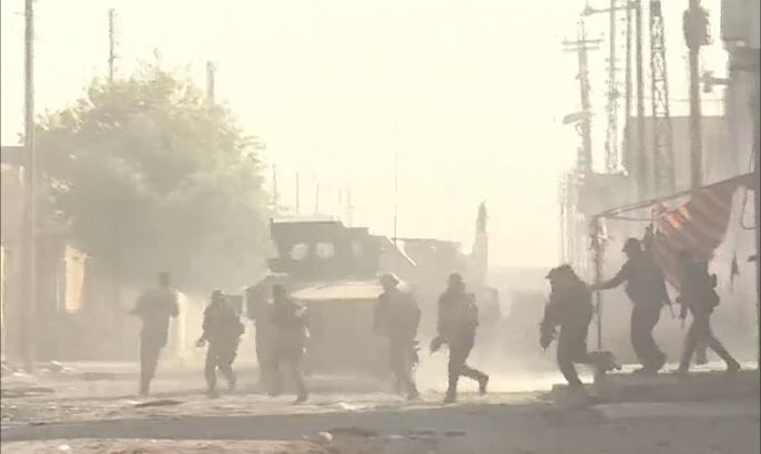 تواصل المعارك بحي القادسية الثانية شرقي الموصل