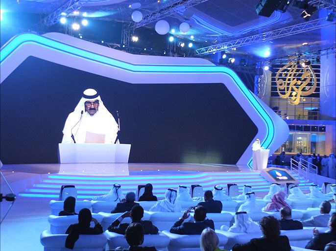 كلمة الشيخ / حمد بن خليفة ال ثاني - في حفل شبكة الجزيرة في عيدها العشرين