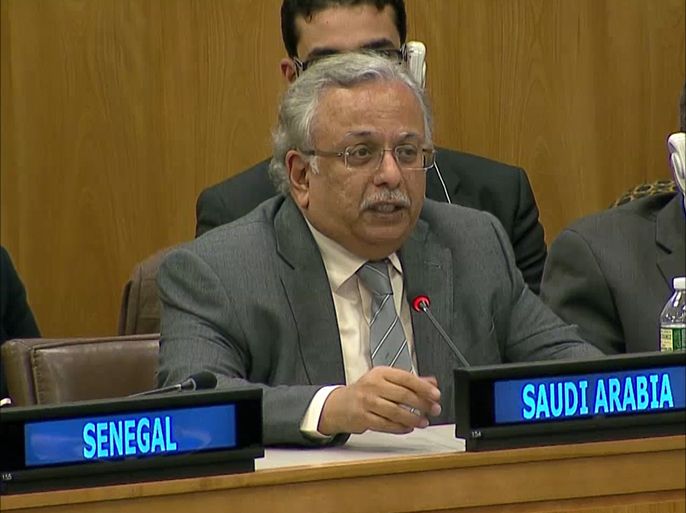عبد الله المعلمي مندوب المملكة العربية السعودية في الأمم المتحدة