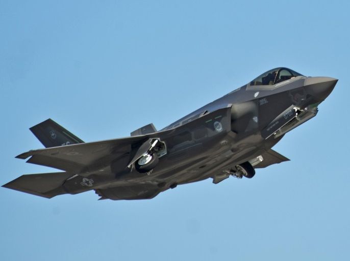 An F-35A Lightning II Joint Strike Fighter takes off on a training sortie at Eglin Air Force Base, Florida March 6, 2012. REUTERS/U.S. Air Force photo/Randy Gon/Handout/File Photo ATTENTION EDITORS - THIS IMAGE WAS PROVIDED BY A THIRD PARTY. EDITORIAL USE ONLY