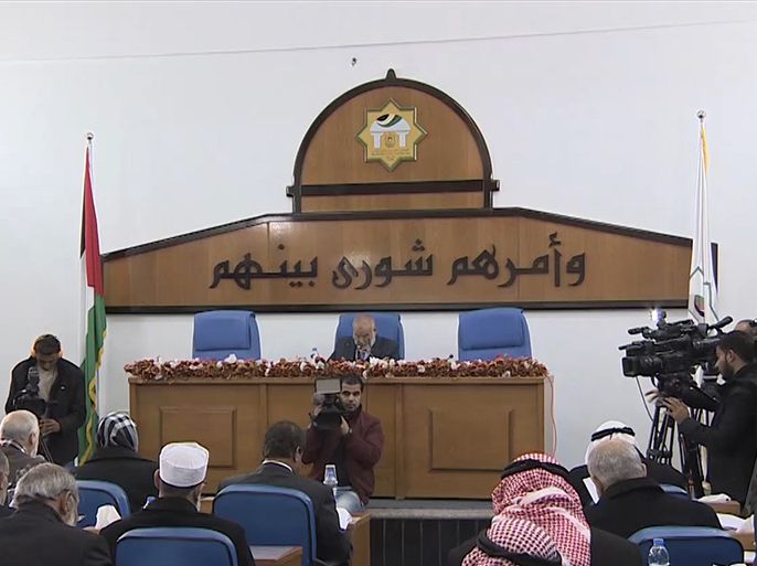 جلسة طائة للمجلس التشريعي في غزة
