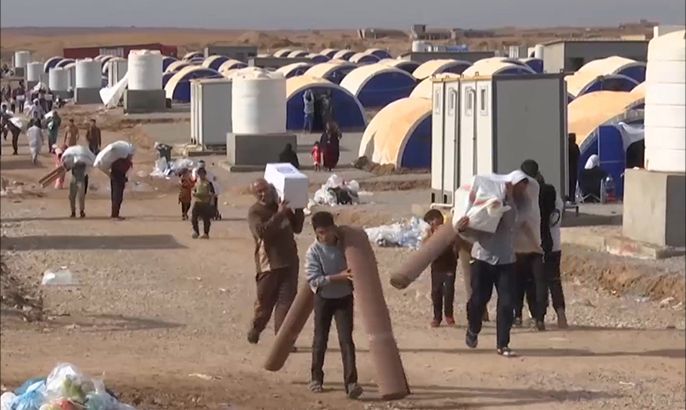 موجات نزوح جديدة إلى مخيمات إقليم كردستان العراق