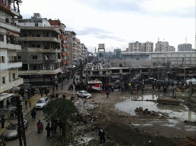 قتلى وجرحى في انفجار بمدينة جبلة على الساحل السوري