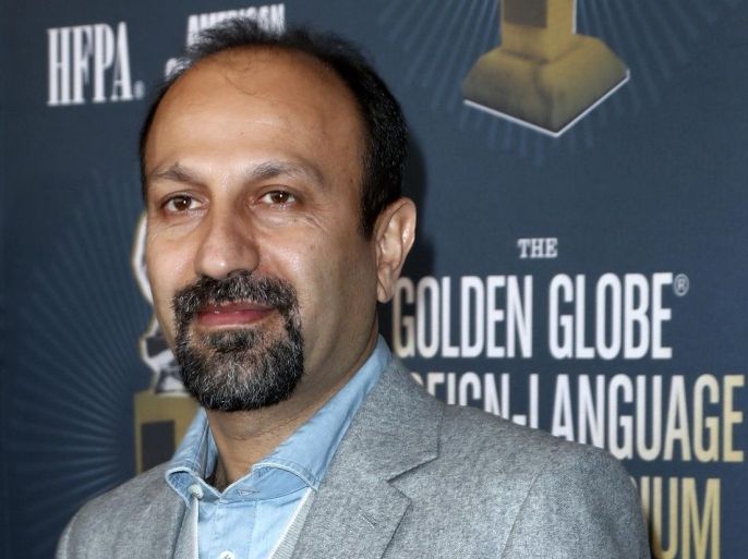 Iranian director Asghar Farhadi arrives for the Golden Globes Foreign Language Nominees Symposium in the forecourt of the Egyptian Theatre in Hollywood, California, USA 07 January 2017. Farhadi's film 'The Salesman' is nominated in the Best Motion Picture-Foreign Language category.