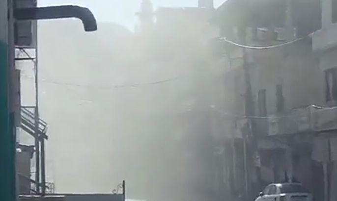 فيديو لقصف عنيف يستهدف بلدة مضايا بقذائف الهاون