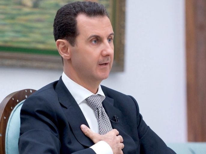 A handout photo made available by Syrian Arab news agency SANA shows Syrian president Bashar al-Assad speaks during an interview with the Japanese TBS TV channel in Damascus, Syria, 19 January 2017 (Issued 20 January 2017). According to SANA president Assad said the upcoming Astana talks will be about talking between the government and the rebel groups in order to make ceasefire and to allow those groups to join the reconciliations in Syria. And he also talked about Don