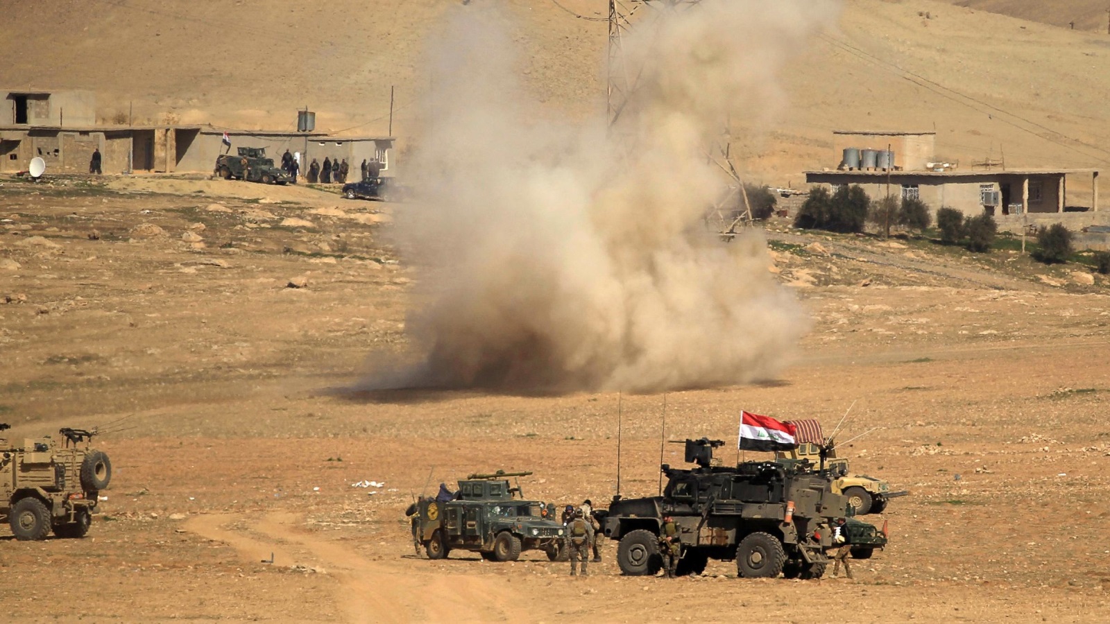 القوات العراقية حققت تقدما في اليوم الأول من هجومها لاستعادة غرب الموصل (رويترز)