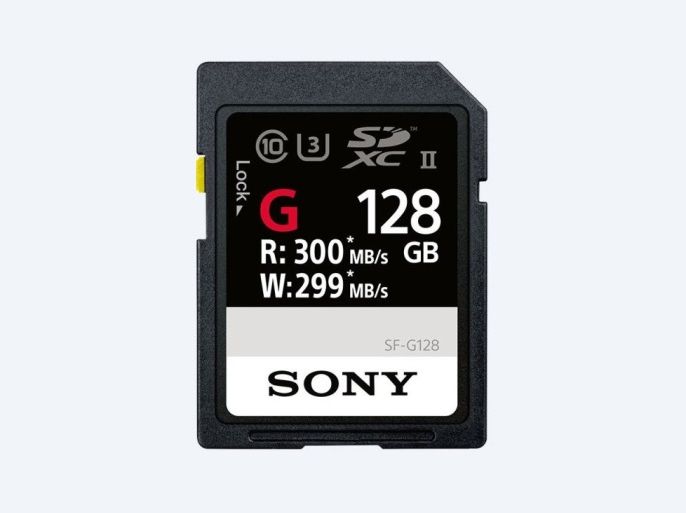 Sony SF-G series SD card (Sony)