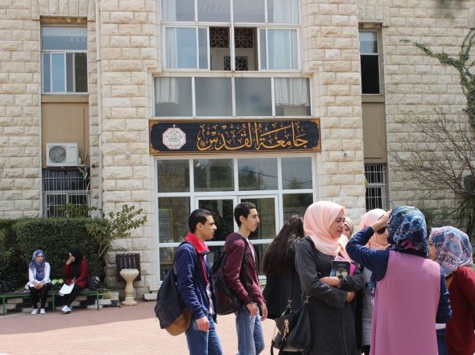 2-القدس-أبو ديس-آذار 2017 حرم جامعة القدس