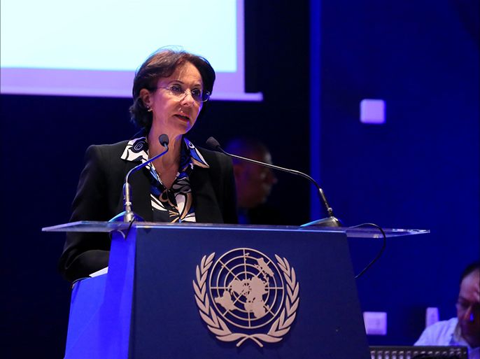 وكيلة الأمين العام المتحدة والأمينة التنفيذية للإسكوا، ركّزت الدكتورة ريما خلف