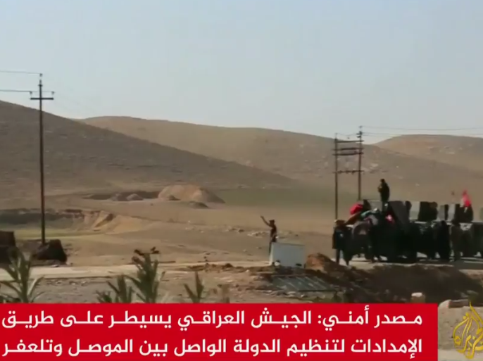 قوات عراقية مشاركة في معركة استعادة الجزء الغربي لمدينة الموصل