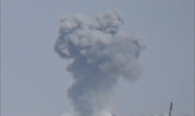 قصف غير مسبوق يستهدف كفرزيتا شمالي حماة