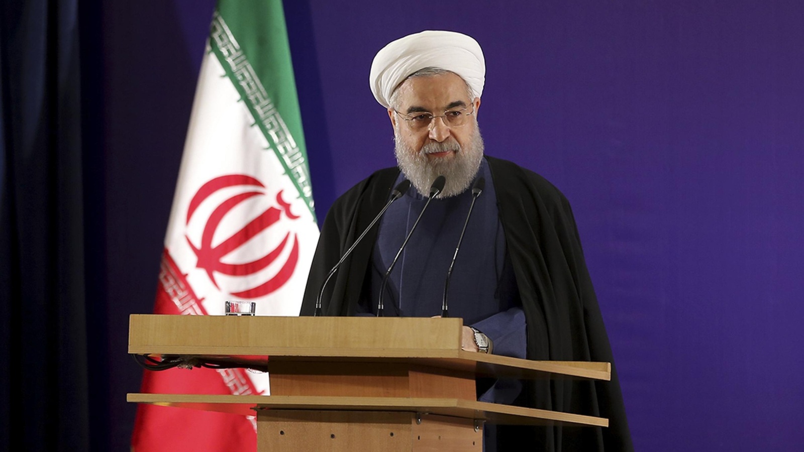 الرئيس الإيراني حسن روحاني يخوض رئاسيات مايو/أيار 2017 للحصول على ولاية ثانية (أسوشيتد برس)