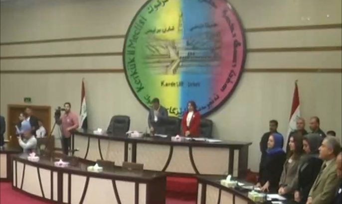 مجلس محافظة كركوك يتمسك برفع علم كردستان