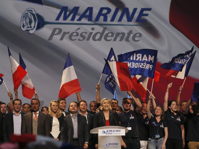 midan - Marine Le Pen, French National Front