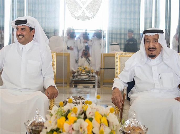 أمير قطر يزور السعودية