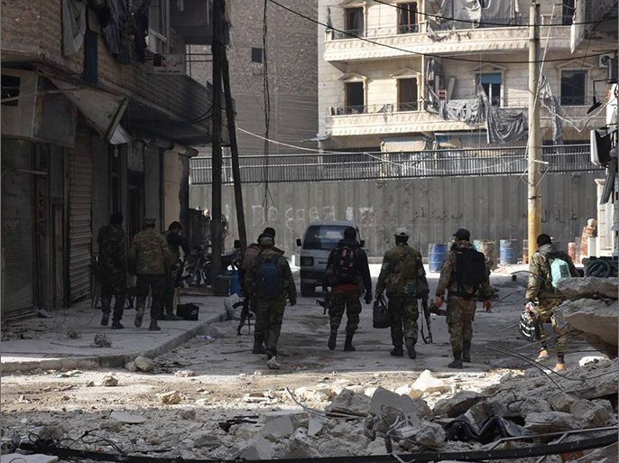 قوات الأسد تتبع سياسة التعفيش والسرقة حلب
