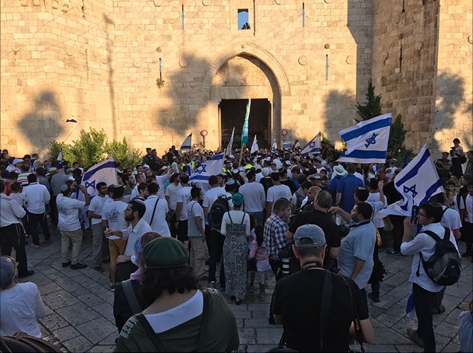 القدس تئن ظلما وألما في احتفالات احتلالها