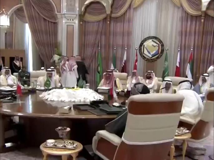 القمة الخليجية يالتشاوية بحضور الرئيس الأمريكي