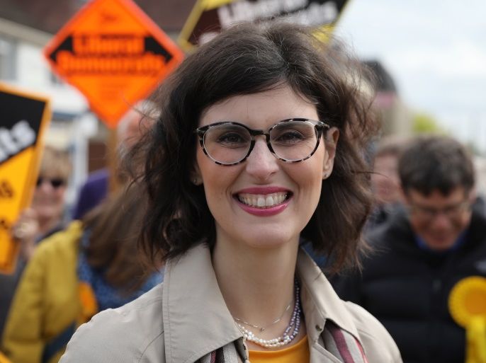 KIDLINGTON, ENGLAND - MAY 03: Liberal Democrat candidate for the constituency of Oxford West and Abingdon, Layla Moran attends a campaign event on May 3, 2017 in Kidlington, a village outside of Oxford, England. The country goes back to the polls for the second time in two years as a general election is held on June 8. (Photo by Dan Kitwood/Getty Images)