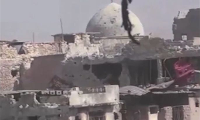 من المسؤول عن تدمير الجامع النوري في الموصل؟