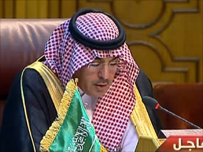 ‪وزير الإعلام السعودي عواد العواد هاجم قناة الجزيرة خلال اجتماع وزراء الإعلام العرب بالقاهرة‬ (الجزيرة)