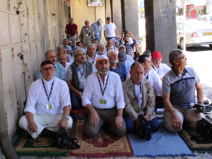 إسرائيل منعت صلاة الجمعة في المسجد الأقصى للمرة الأولى منذ عام 1969(الجزيرة)