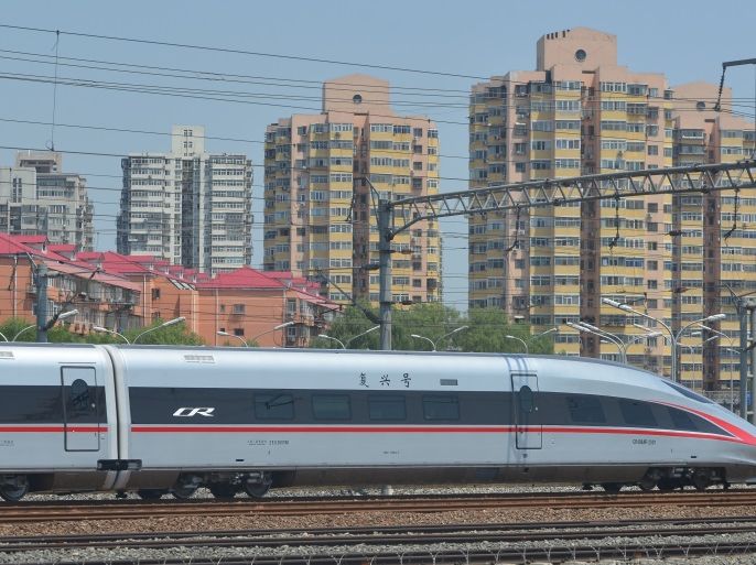 A new model of China's Electric Multiple Unit (EMU) train