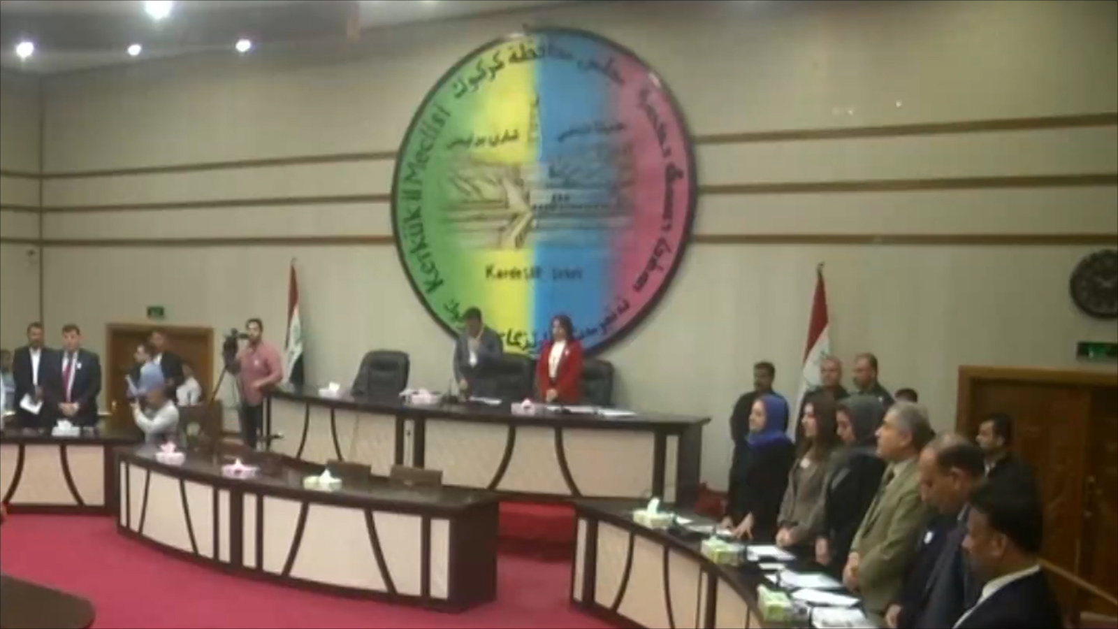 ‪‬ البرلمان العراقي رفض في وقت سابق رفع مجلس محافظة كركوك علم كردستان