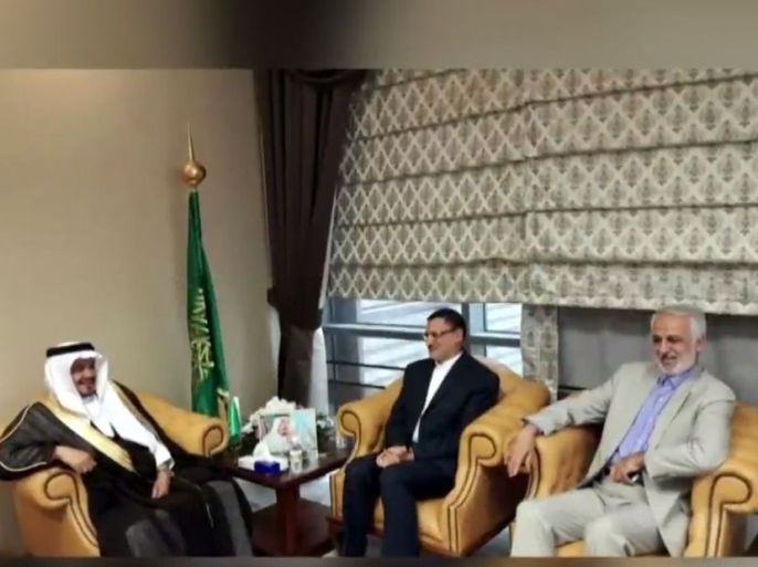 وزير الحج السعودي يستقبل رئيس منظمة الحج الإيراني بمكة