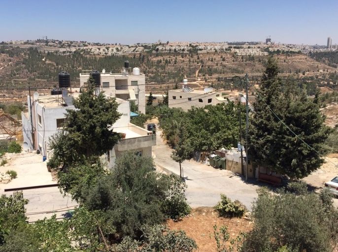 منازل مهددة بالهدم في قرية الولجة جنوب القدس 2017-08-02-PHOTO-00002265